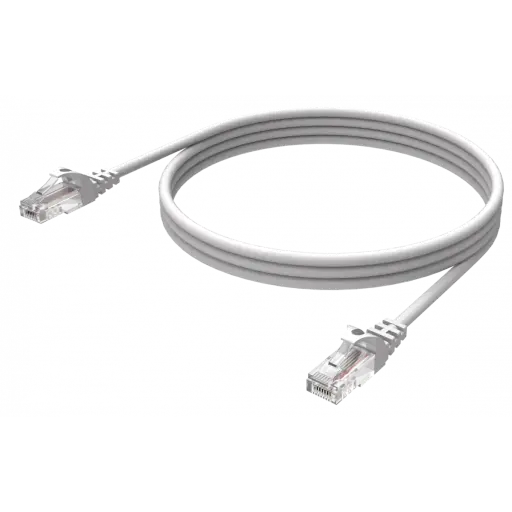 [VG5041MSHD] CAT6 U/UTP 10G Patch Cord 1m LSZH Gray