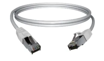 [CORD6ASF01MSH] Cat 6A S/FTP Patch Cord LSZH 1m