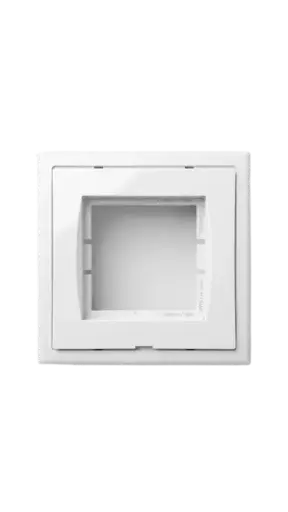 [N200] Surface Mount Box for 45X45 Outlet, White