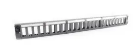 [FU1U24SCDLCQ] Fiber Optic Patch Panel Front Plate (24 Ports SC Duplex or 24 ports LC Quad)
