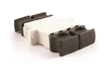 [48MMTLCQ] Coupler LC Quad Beige MM Adapter
   