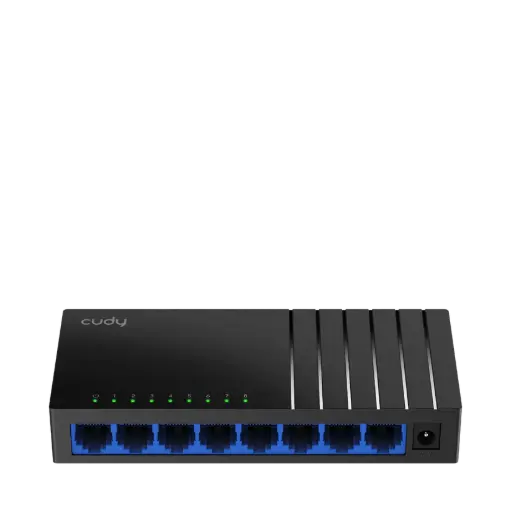 [GS108D] Unmanaged switch from Cudy, 8 ports and 1Gbps L2 speed.