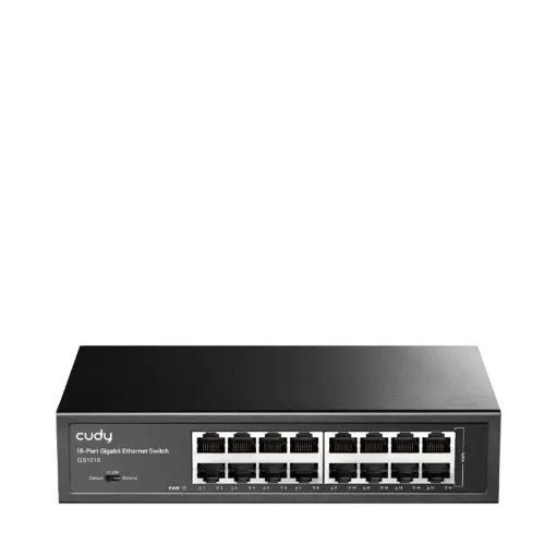 [GS1016] سويتش غير مُدار من Cudy , 16 منفذ وسرعة 1Gbps L2.