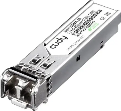 [SM100GMA-05] SFP 1.25 جيجابت/ثانية SX MM موصل LC مدى 550 متر