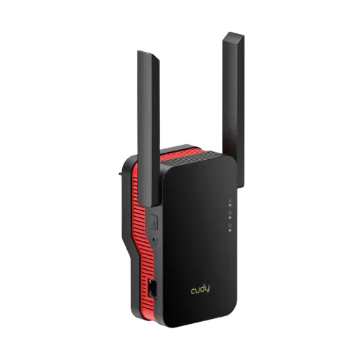 [RE3000] مقوّي إشارة Wi‑Fi 6 من Cudy، AX3000، تغطية حتى 150m، بث مزدوج، 3 هوائيات (2 ثابتة + 1 داخلية)، مع منفذ جيجابت.