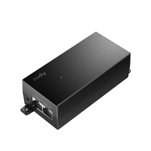 [POE200] 30W PoE Adapter/ Injector
Compatiple with POE and POE+ devices
1× GbE PoE In, 1× GbE, 802.3at/af PoE Out	
Transmission Distance up to 100m ,Surge Protection