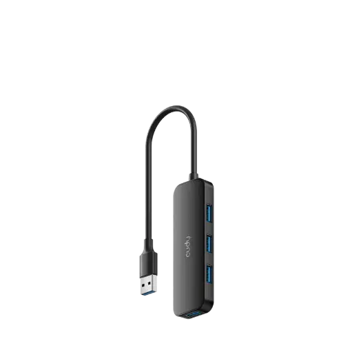 [UH40A] موزّع USB-A 3.0 رباعي المنافذ بسرعة 5Gbps