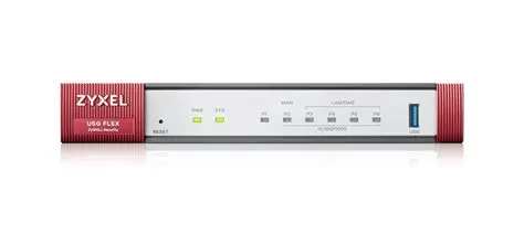 [USGFLEX100] USG FLEX Firewall
.4xLAN/DMZ,1xWAN,1x SFP Port
.SPI firewall throughput :900 Mbps, VPN throughput :270 Mpbs
.UTM throughput(Anti Malware and IPS):360Mbps
.Max.TCP concurrent sessions: 300,000
.SSL,IPSec,and L2TP over IPSec VPN connectivity
.AP Controller(default/Max):8/24
.Complete network protection with Firewall,Anti-Malware, Email security, Content Filtering (Web Filtering),IPS(IDP),Application Patrol with Bundle 1y license