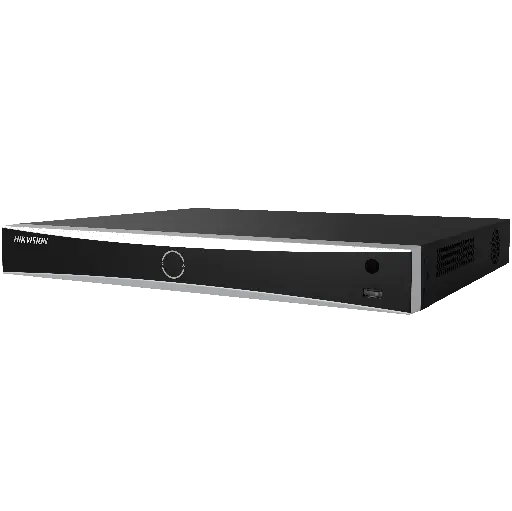 [DS-7608NXI-K2/8P] جهاز تسجيل كاميرات ip ثمانية قنوات مع ثمانية منافذ poe دقة 8 ميغا بكسل 4k يدعم تقنية الكشف عن الوجهه والحركة H.265+/H.265/H.264+/H.264 ياخد هاردين يصل حجم كل هارد حتى 10 تيرا بايت
