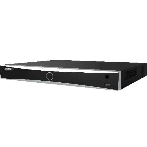 [DS-7616NXI-K2/16P] Hikvision NVR camera recorder with 16 video input channels, 8MP recording resolution and 16 built-in PoE ports.