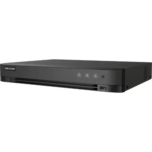 [iDS-7208HQHI-M1/XT] جهاز تسجيل كاميرات DVR من Hikvision بعدد 8 قنوات مداخل الفيديو ,ودقة تسجيل 5MP.