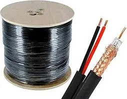 كبل كاميرا Coaxial مع تغذية