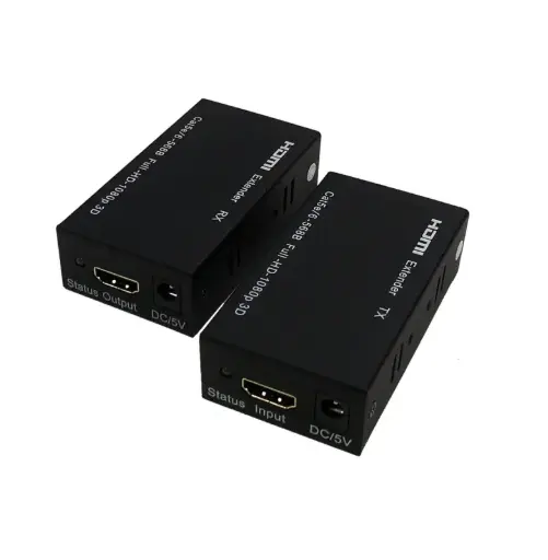 [HD-X01] تطويلة كبل HDMI بواسطه شبكة 60 م