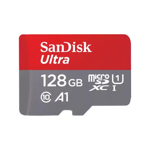 [p001-005388-128g] كرت ذاكرة SanDisk Ultra micro SDXC Card 128GB