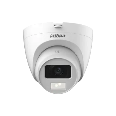 [HAC-HDW1209TLQP-A-LED] Dahua 2MP Analog Indoor Surveillance Camera with 2.8-3.6mm Fixed Lens, Dome Design, with Sound.