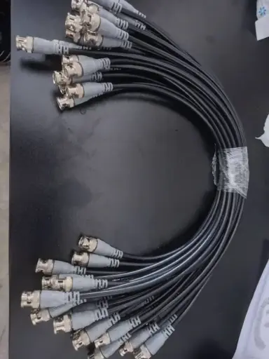 BNC TO BNC 50 cm Cable Head Gray