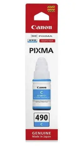 Original Copy Inkjet Cartridge (Blue, Pixma, 490C, Canon)