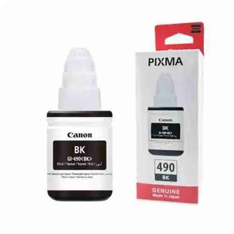 زجاجة حبر  نسخ الأصلي (أسود, pixma490, 135ml, Epson ) 