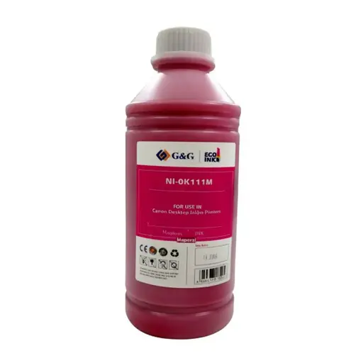 [NI-OK121M] Original Copy Ink Bottle (Red, G&G, 1000 ml, Canon)