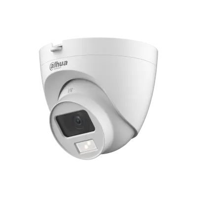 [HAC-HDW1200CLQP-IL-A] كاميرا مراقبة داخلية تناظرية من Dahua بدقة 2MP وعدسة ثابتة 2.8 مم بتصميم قبة, مع صوت.