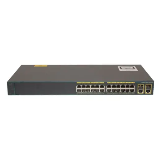 [WS-C2960+24TC-L  V02] Cisco Catalyst 2960 Switch – Advanced Security and Management for Medium-Sized Networks (Used)