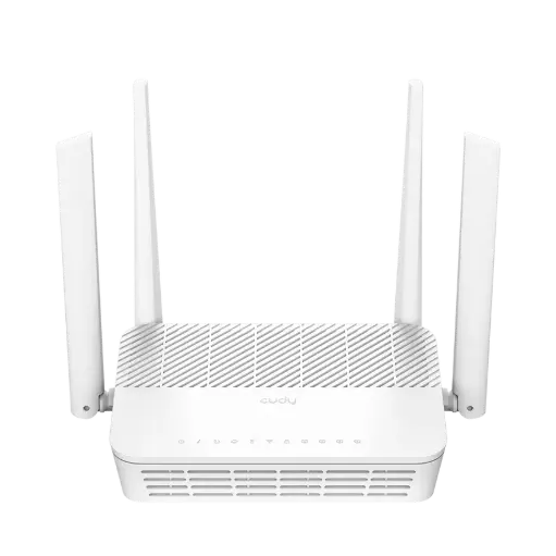 [GP3000] راوتر xPON Dual Band من Cudy ، واي فاي AX3000، حتى 150m² ، 4 هوائيات ثابتة.