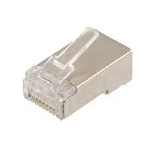 RG 45 CAT 6 موصل شبكة بلاستيك (بلاستيك)