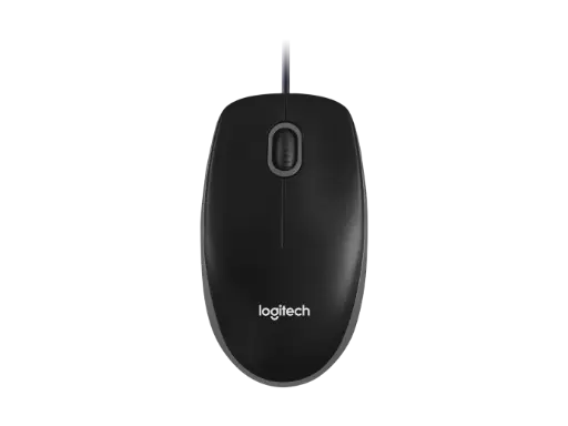 [B100] LOGITECH wired mouse