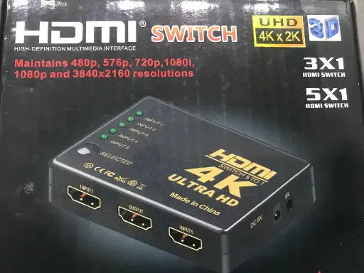 HDMI SWITCH 5*1 with remote