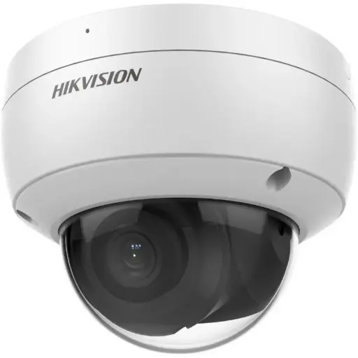[DS-2CD2183G2-IU(2.8mm)] Hikvision 8MP Indoor Network Surveillance Camera with 2.8mm Fixed Lens, Dome Design, Two-Way Audio.