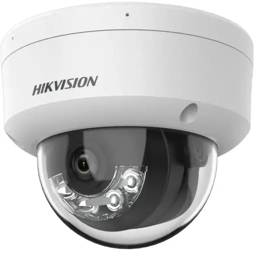 [DS-2CD1163G2-LIU(2.8mm)(O-STD)] Hikvision 6MP Indoor Network Surveillance Camera with 2.8mm Fixed Lens, Dome Design, with Sound.