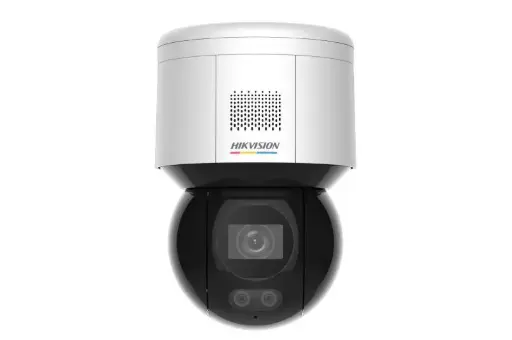 [DS-2DE3A400BW-DE(F1)(O-STD)(T5)] Hikvision 4MP Network Indoor Surveillance Camera with 4mm Fixed Lens, Pivot Design, Two-Way Audio.