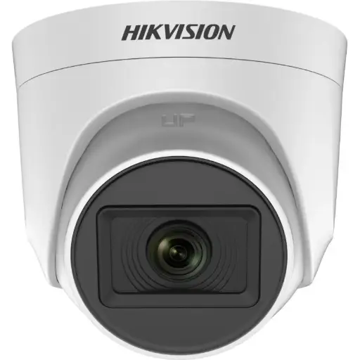 [2CE76D0T-EXIPF] Hikvision 2MP Analog Indoor Surveillance Camera with 2.8-3.6mm Fixed Lens, Dome Design, No Sound.