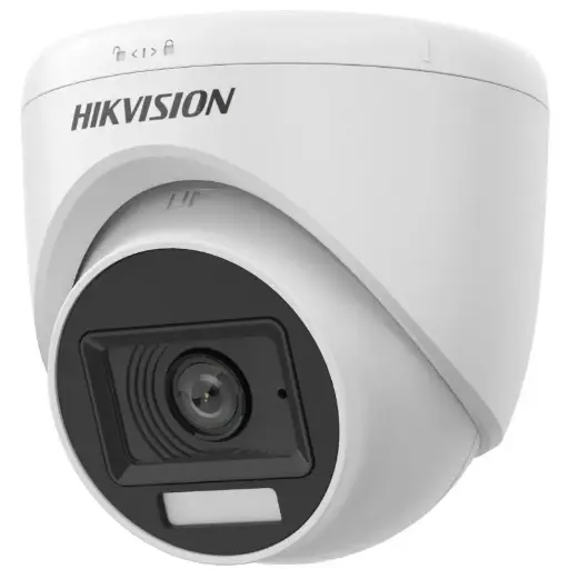 [DS-2CE76D0T-LPFS] كاميرا مراقبة داخلية تناظرية من Hikvision بدقة 2MP و عدسة ثابتة 2.8-3.6 مم , بتصميم قبة , مع صوت.