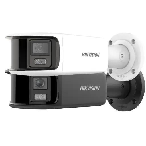[DS-2CD2T66G2P-ISU/SL] كاميرا مراقبة خارجية شبكية من Hikvision بدقة 6MP وعدسة ثابتة 2.8 مم بتصميم رصاصة, صوت ثنائي الاتجاه. (نسخة)
