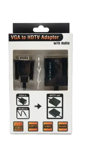 [5138] تحويلة  VGA To HDMI with Audio 