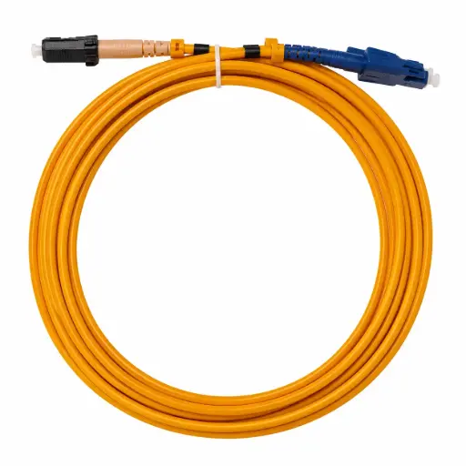 [ZCLCSCSM-5] LC to SC Duplex OS2 Single Mode 5m patch cord LSZH