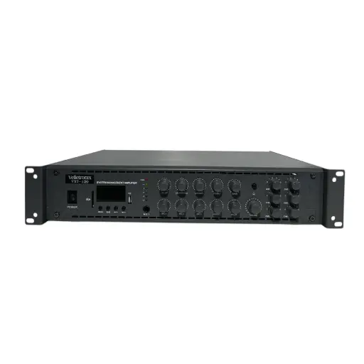 [VXT-120] مضخم صوت ديجيتال 120 وات 70–700 فولت VXT 120 Velletronix 6 Zone 